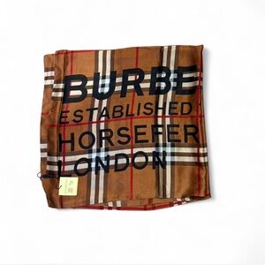 Burberry scarf
